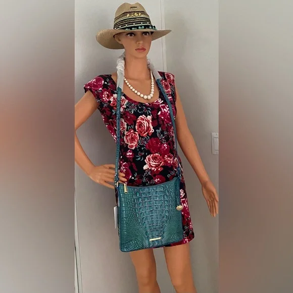 BRAHMIN..IRIDESCENT ESPLANADE CROSSBODY HANDBAG - Picture 6 of 15